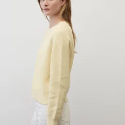 Marc O'Polo Round-neck Knitted Jumper In A Loose, Cropped Fit With A Fine Offset Pattern 16 Marc O'Polo Round-neck Knitted Jumper In A Loose, Cropped Fit With A Fine Offset Pattern -Marc O'Polo Verkäufe 028dc3b4e139bcb3d6eb3757623c979e scaled