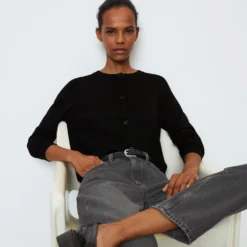 Marc O'Polo Fine Knit Cardigan Regular From Exclusive Merino Wool