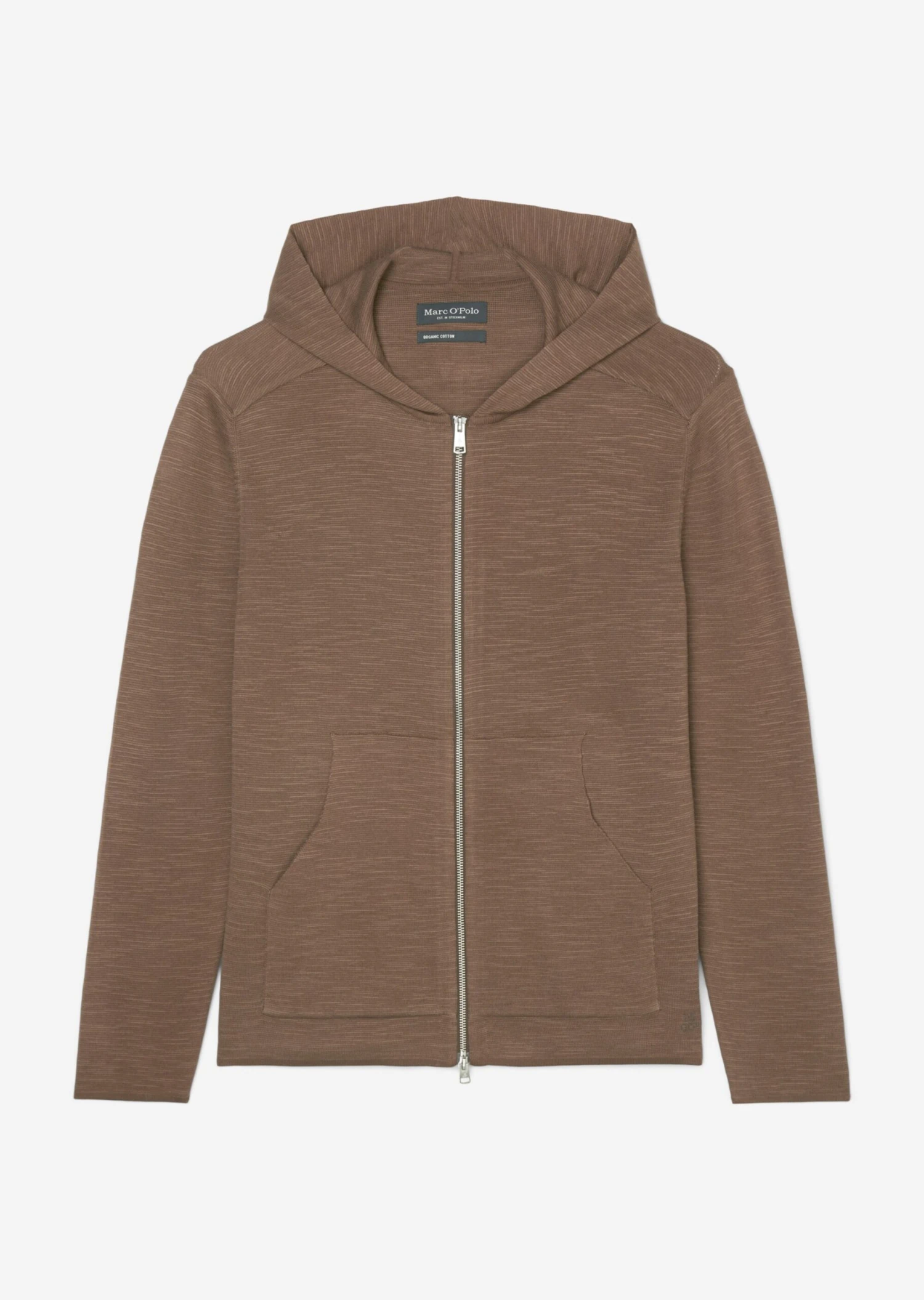 Marc O'Polo Sporty Hooded Cardigan In A Regular Fit Made Of A Cotton/new Wool Blend 9 Marc O'Polo Sporty Hooded Cardigan In A Regular Fit Made Of A Cotton/new Wool Blend – Bild 7