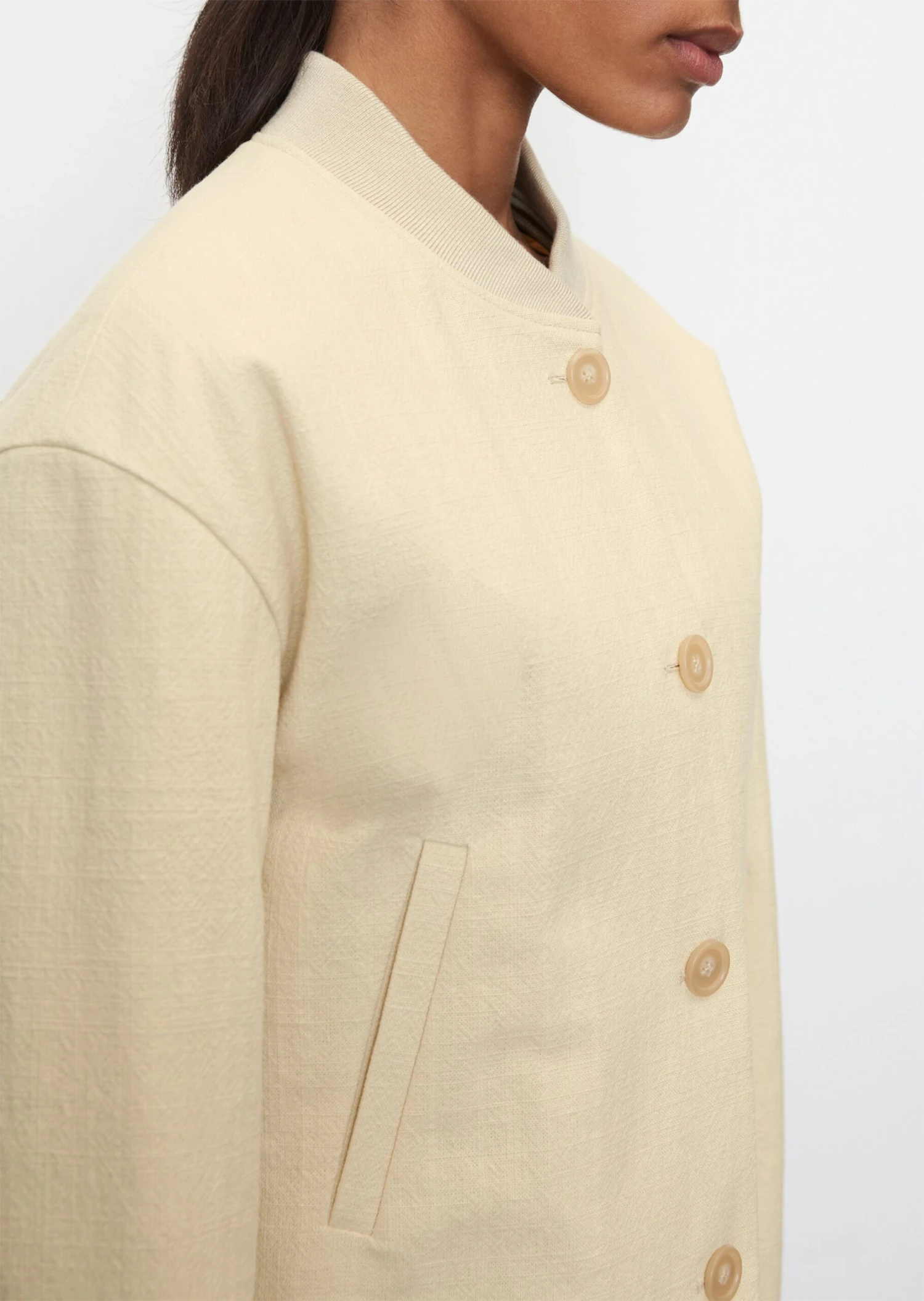 Marc O'Polo Short Bomber Jacket, Regular Fit In Charka® By Manteco 7 Marc O'Polo Short Bomber Jacket, Regular Fit In Charka® By Manteco – Bild 5