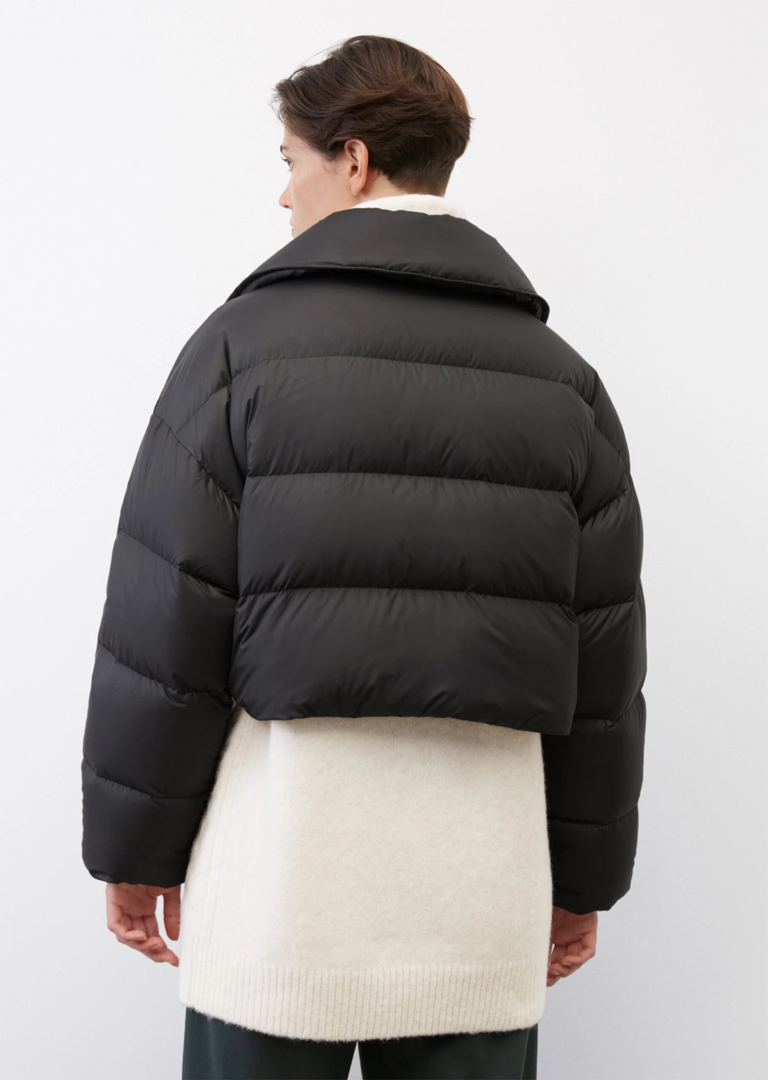 Marc O'Polo Cropped Oversized Down Puffer Jacket Made Of Recycled Materials 5 Marc O'Polo Cropped Oversized Down Puffer Jacket Made Of Recycled Materials – Bild 3