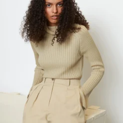 Marc O'Polo MO'P X CHEVIGNON Turtleneck Slim Made Of Organic Cotton