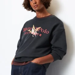 Marc O'Polo MO'P X CHEVIGNON: Sweatshirt, Relaxed Fit Made From Pure Organic Cotton