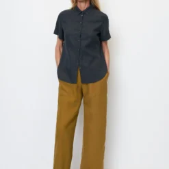 Marc O'Polo Short Sleeve Linen Blouse In An Exciting Mix Of Materials 14 Marc O'Polo Short Sleeve Linen Blouse In An Exciting Mix Of Materials -Marc O'Polo Verkäufe 140faa933d7cc5a7742d960ff773d65c scaled