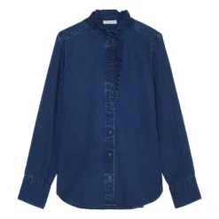 Marc O'Polo Jeans Ruffle Blouse Regular Made From TENCEL™ Lyocell -Marc O'Polo Verkäufe 147f701c9d6ccb79e304f8199ba4434d scaled