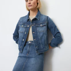 Marc O'Polo Classic Denim Jacket With A Sustainable Garment Wash