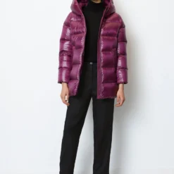 Marc O'Polo Down Jacket Regular Made From Recycled Shiny Nylon