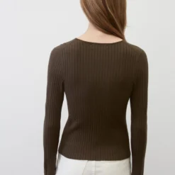 Marc O'Polo Slim-fitting Rib Knit Jumper From LENZING™ ECOVERO™ 13 Marc O'Polo Slim-fitting Rib Knit Jumper From LENZING™ ECOVERO™ -Marc O'Polo Verkäufe 319a359c5a80975232222ae1020aafff scaled