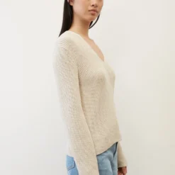 Marc O'Polo Knitted V-neck Jumper, Relaxed Made Of Organic Cotton -Marc O'Polo Verkäufe 32024520f8ceaad5e3e8f17988dd6fa8 scaled