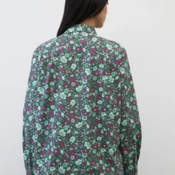 Marc O'Polo Flared Blouse With Allover Print Made Of Paper Touch Poplin -Marc O'Polo Verkäufe 32ac6a35c024c4e0af65bf9e2bf08f4e scaled