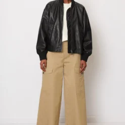 Marc O'Polo Leather Jacket In The Style Of A Cape Made Of Soft Lamb Nappa Leather -Marc O'Polo Verkäufe 32d0c31162e5130b548ae24e66913e4f scaled