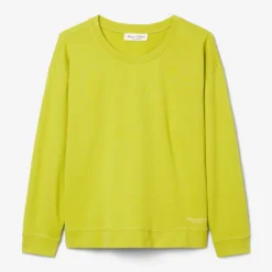 Marc O'Polo Sweatshirt In A Relaxed, Cropped Fit With Slits At The Side Seams Made Of Organic Cotton -Marc O'Polo Verkäufe 35f4ecf29a014974fada703a8388716b scaled