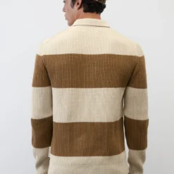 Marc O'Polo Merino Wool Jumper In The Style Of A Polo Shirt -Marc O'Polo Verkäufe 37cc977460859ef892857ba66583226a scaled