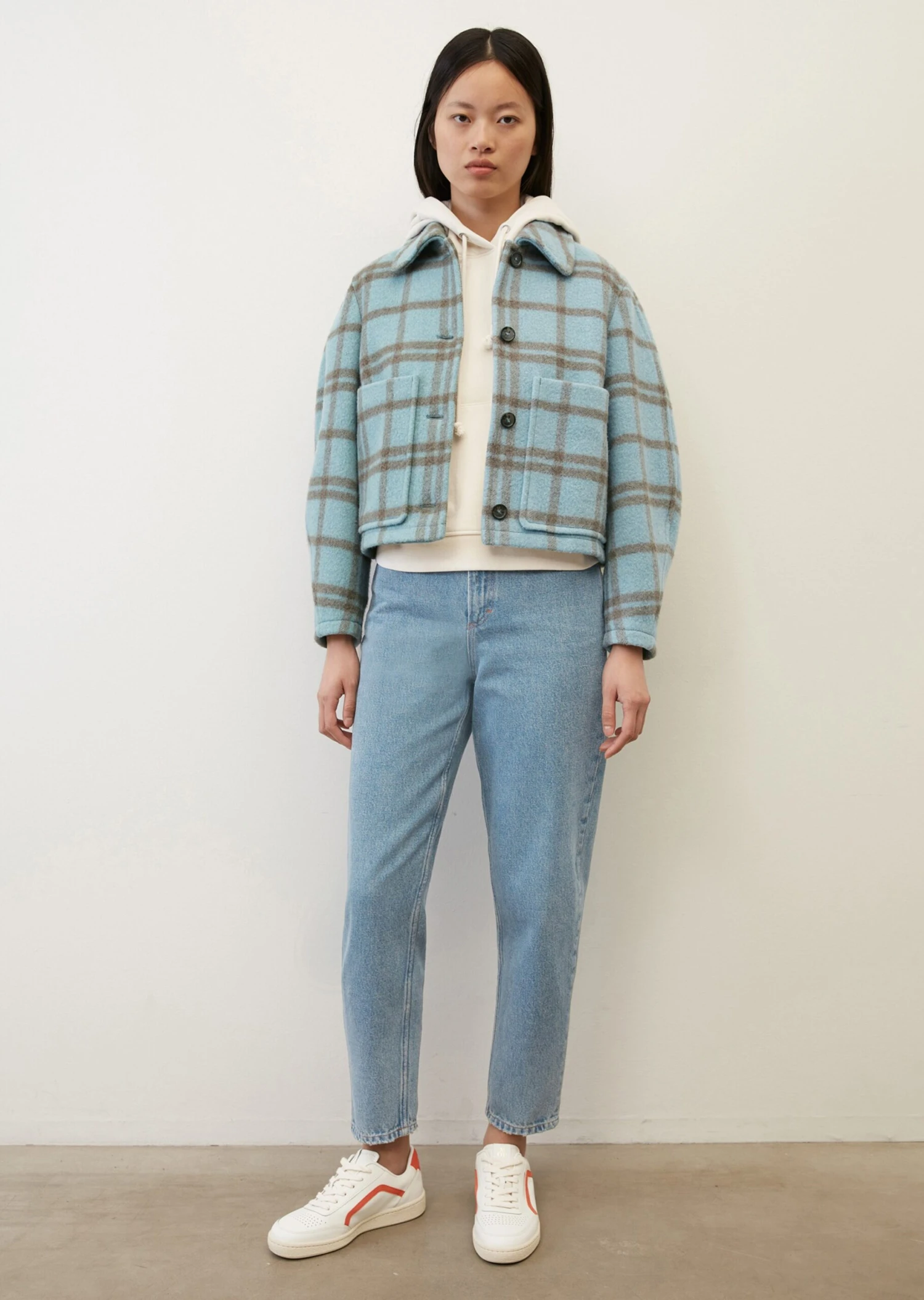 Marc O'Polo Check Jacket With Recycled Wool Fibres 6 Marc O'Polo Check Jacket With Recycled Wool Fibres – Bild 4