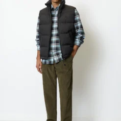 Marc O'Polo Down Waistcoat Regular With Matt Surface Made Of Recycled Polyester