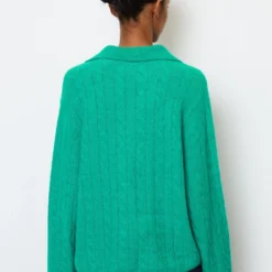 Marc O'Polo Cable Knit Jumper With Polo Collar Loose Contains Cosy Alpaca Wool -Marc O'Polo Verkäufe 3d548ae0b6da5a220b1fbc93b8dbe4d6 scaled