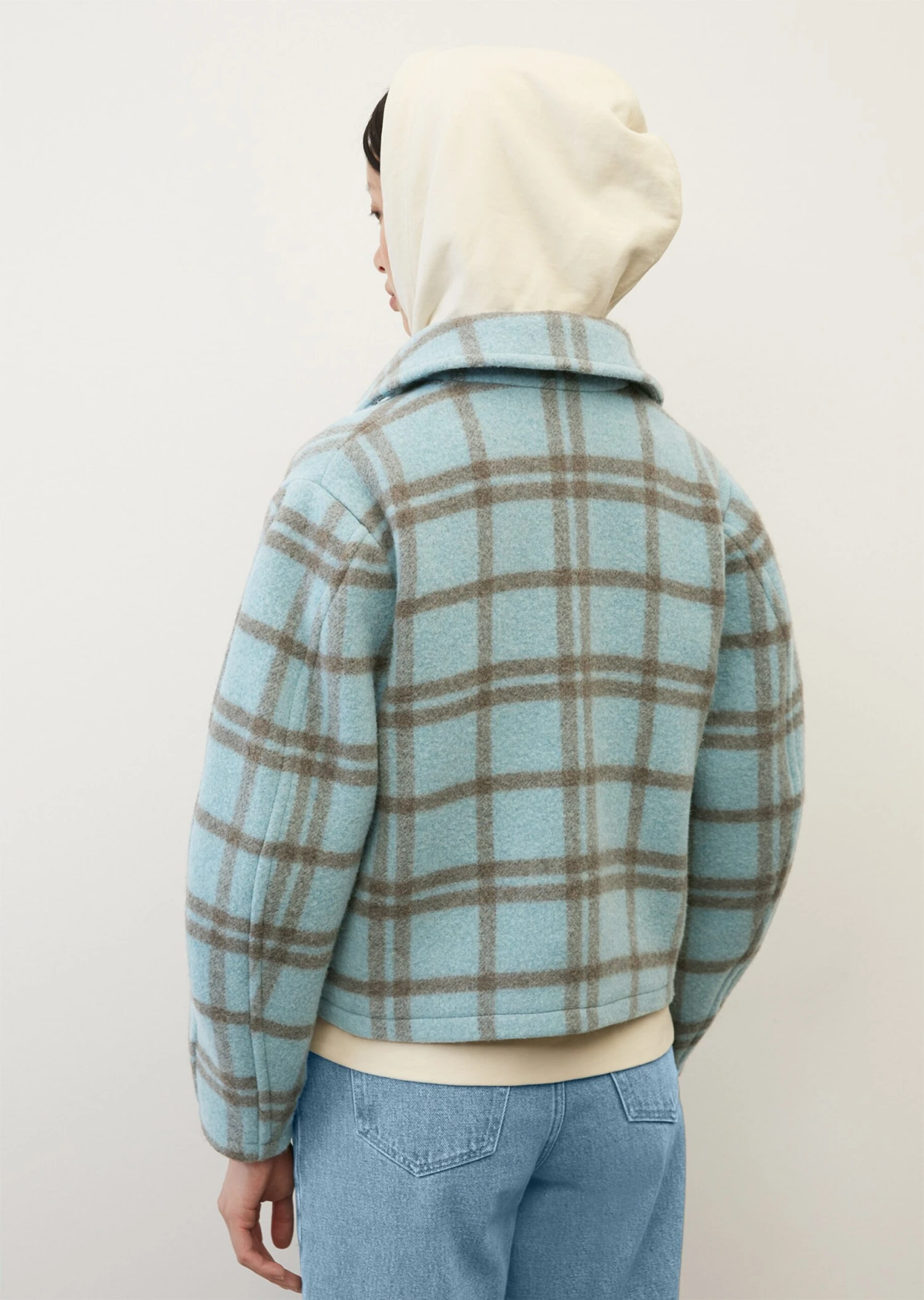 Marc O'Polo Check Jacket With Recycled Wool Fibres 5 Marc O'Polo Check Jacket With Recycled Wool Fibres – Bild 3