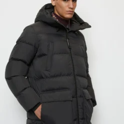 Marc O'Polo Hooded Down Jacket With A Water-resistant Surface