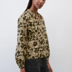 Marc O'Polo Blouse With All-over Print Made Of Paper Touch Poplin -Marc O'Polo Verkäufe 469ffad67e88a7a4985d009aa0e4db1d scaled