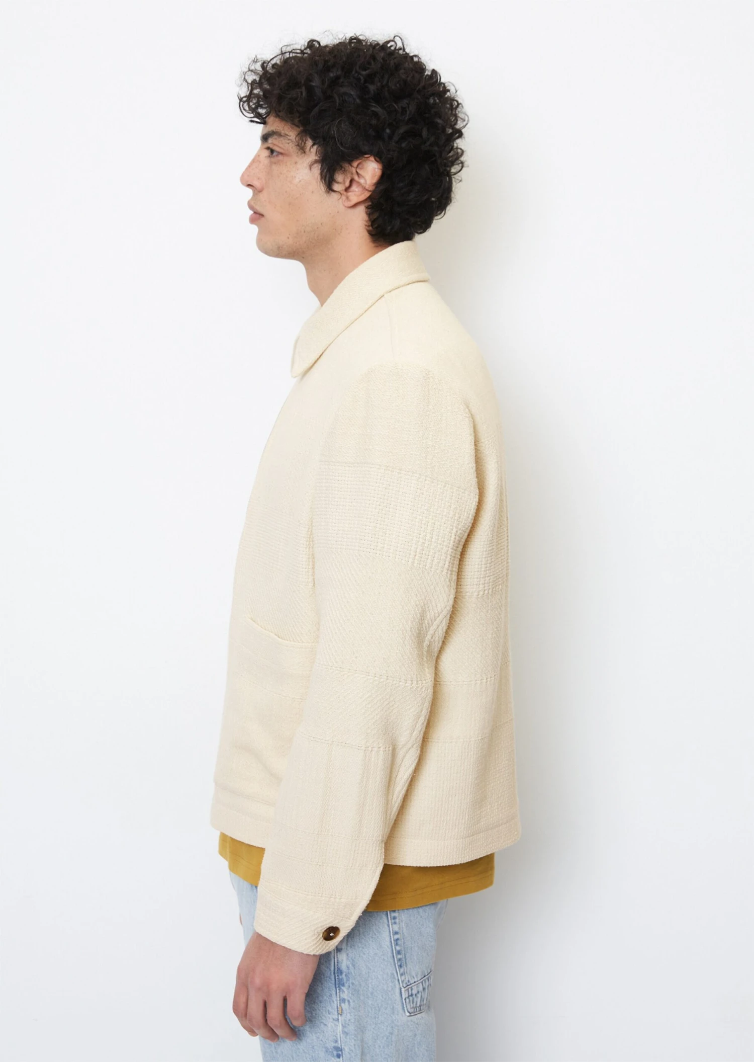 Marc O'Polo Jacket In A Relaxed Fit With A Mix Of Woven Textures 8 Marc O'Polo Jacket In A Relaxed Fit With A Mix Of Woven Textures – Bild 6