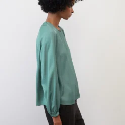 Marc O'Polo Round-neck Blouse With Voluminous Sleeves From LENZING™ ECOVERO™ -Marc O'Polo Verkäufe 50e8a8ca823b391dd68059719bc17638 scaled