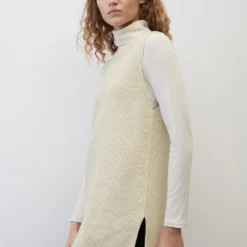 Marc O'Polo Sleeveless Jumper From Heavy Weight Cotton