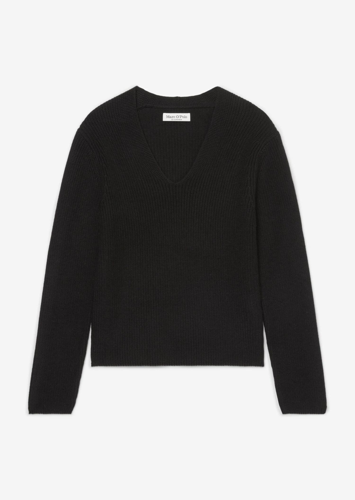 Marc O'Polo V-neck Knitted Jumper From Heavy Weight Cotton 9 Marc O'Polo V-neck Knitted Jumper From Heavy Weight Cotton – Bild 7