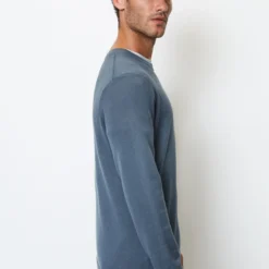 Marc O'Polo Round-neck Jumper In A Regular Fit Made Of A Blend Of Organic Cotton And Cashmere -Marc O'Polo Verkäufe 58cc2efa3343534f2a5a5b6f04cea2b0 scaled