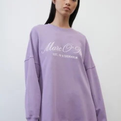 Marc O'Polo Oversized Sweatshirt Made Of Pure Organic Cotton