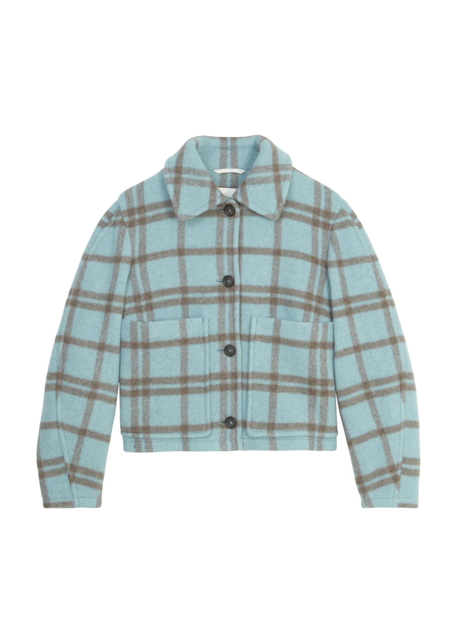 Marc O'Polo Check Jacket With Recycled Wool Fibres 10 Marc O'Polo Check Jacket With Recycled Wool Fibres – Bild 8