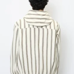 Marc O'Polo Striped Overshirt Hoodie With An Elasticated Hem Edge -Marc O'Polo Verkäufe 72fb5cc66d2e905e40bb89f10ae1f369 scaled