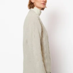 Marc O'Polo Cable Knit Cardigan Oversize From Virgin Wool-cashmere Wool Mix -Marc O'Polo Verkäufe 7309f3d543fe423b398bca3327d3c71d scaled