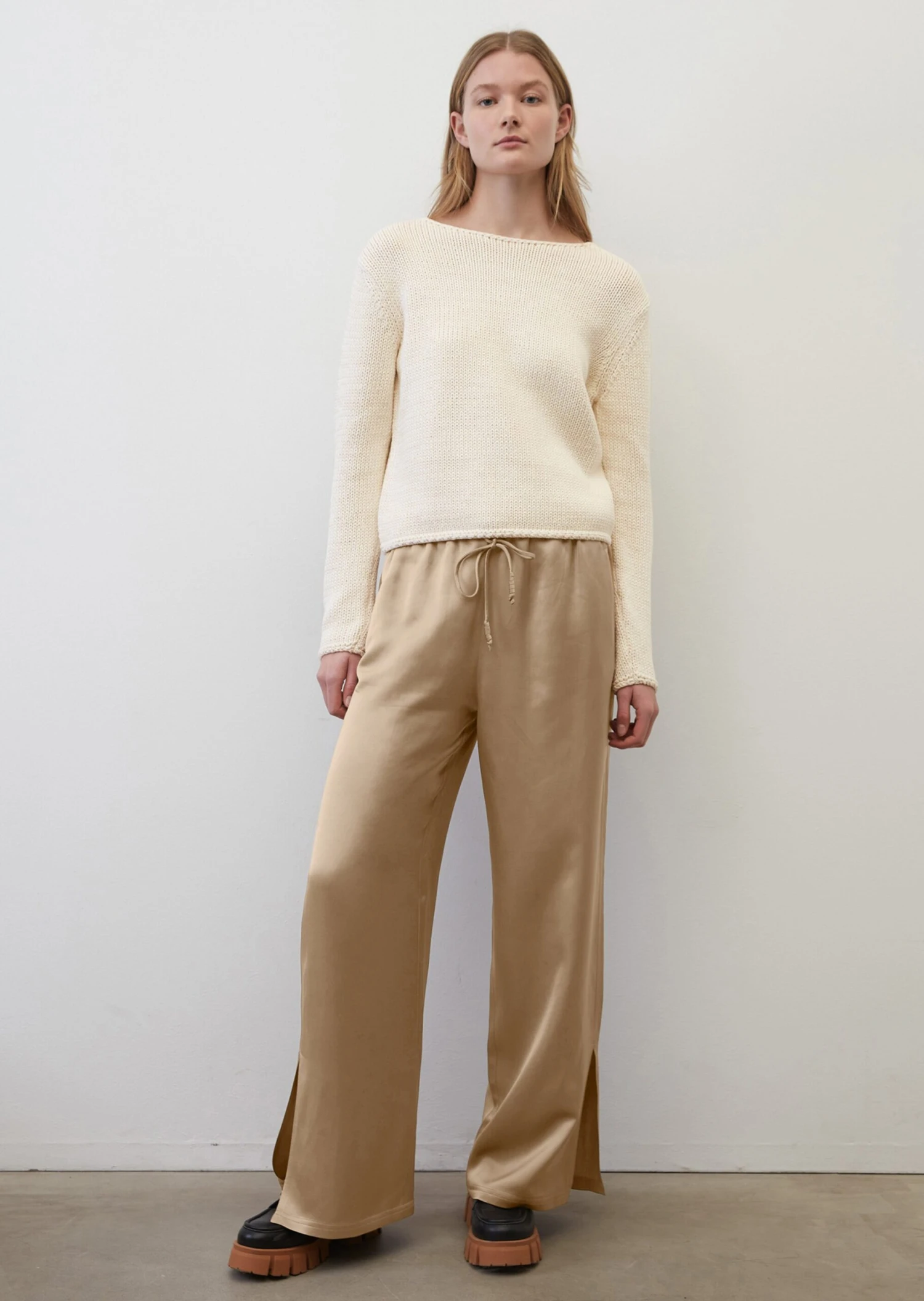 Marc O'Polo Knitted Jumper Regular Made From An Organic Cotton/mouliné Blend 6 Marc O'Polo Knitted Jumper Regular Made From An Organic Cotton/mouliné Blend – Bild 4