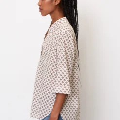 Marc O'Polo Patterned Tunic Blouse In A Regular Fit Made Of Lightweight Cotton Voile -Marc O'Polo Verkäufe 79a0ce75dcda7a05cec228ca79e1d7ed scaled