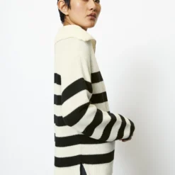 Marc O'Polo Striped Troyer Style Sweater Made Of Organic Cotton -Marc O'Polo Verkäufe 7f99dfde39a39333da8645aceb1f8d6c scaled