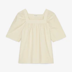 Marc O'Polo Bohemian Blouse With Square Neckline In An Organic Cotton And TENCEL™ Lyocell Blend -Marc O'Polo Verkäufe 7f99ef9687eec2a0e5745345634f0793 scaled