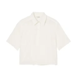 Marc O'Polo Loose Blouse In The Style Of A Polo Shirt Made From Lightweight Blended Viscose -Marc O'Polo Verkäufe 7fa25ff049e95181e378717a4acc52ee scaled