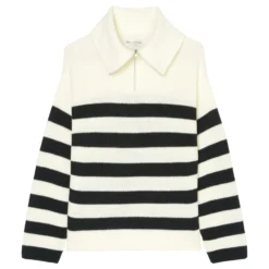 Marc O'Polo Striped Troyer Style Sweater Made Of Organic Cotton -Marc O'Polo Verkäufe 82e2545bcc15ead7879bfbd5ccccda86 scaled