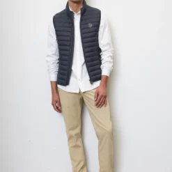 Marc O'Polo Quilted Body Warmer With Soft Padding From Unifi REPREVE®.