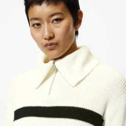 Marc O'Polo Striped Troyer Style Sweater Made Of Organic Cotton -Marc O'Polo Verkäufe 8fd855e53744ec798797f0b23c6d9cc9 scaled