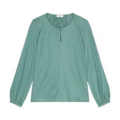 Marc O'Polo Round-neck Blouse With Voluminous Sleeves From LENZING™ ECOVERO™ -Marc O'Polo Verkäufe 9362129d9a6d48c60339f8d5340368e3 scaled
