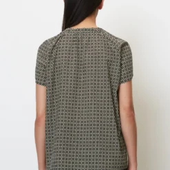 Marc O'Polo Patterned Blouse Top Made Of Lightweight Cotton Voile -Marc O'Polo Verkäufe 98c66686bd1af99ce5d084a83f33ce15 scaled