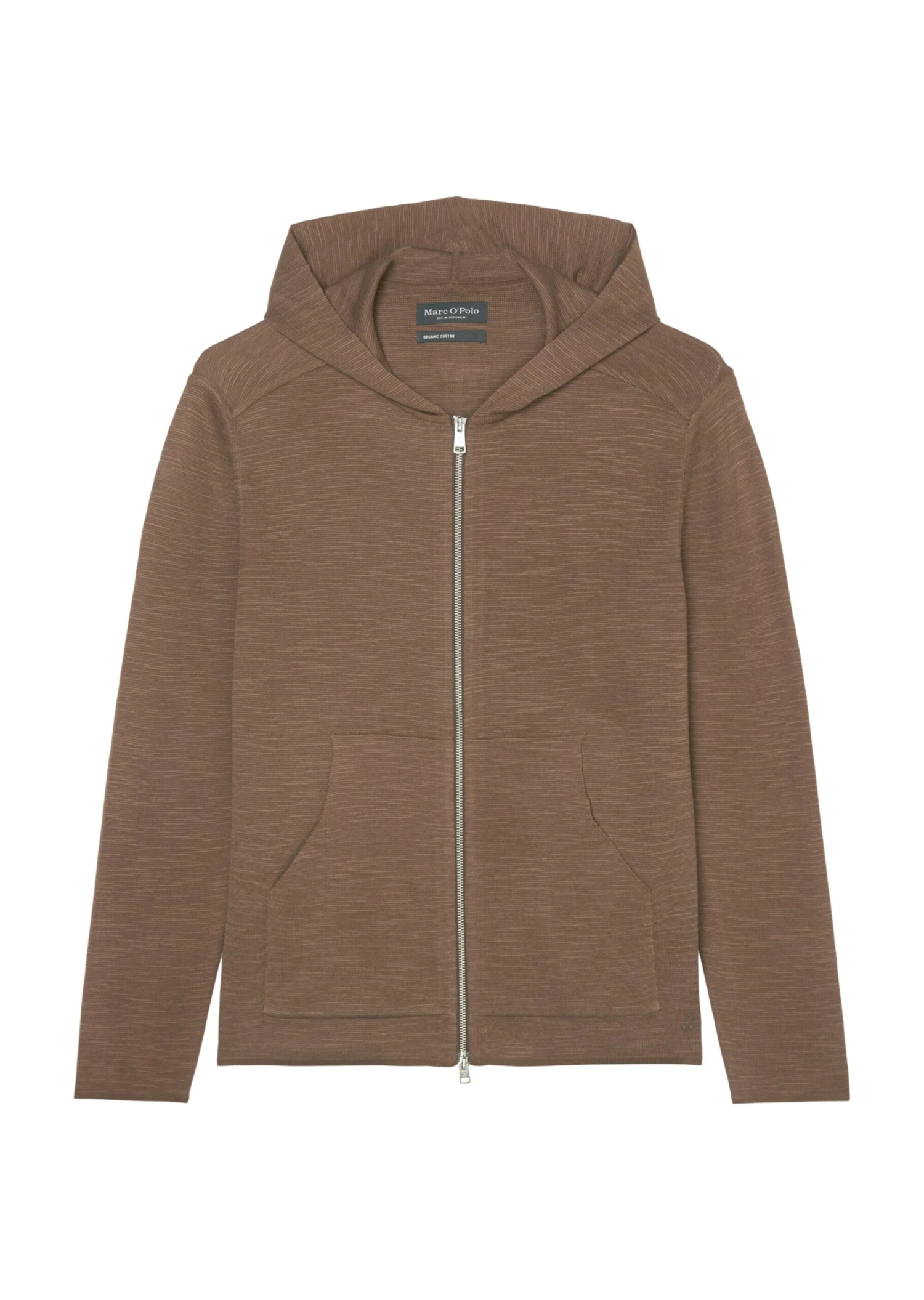 Marc O'Polo Sporty Hooded Cardigan In A Regular Fit Made Of A Cotton/new Wool Blend 10 Marc O'Polo Sporty Hooded Cardigan In A Regular Fit Made Of A Cotton/new Wool Blend – Bild 8