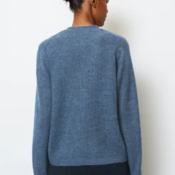 Marc O'Polo Delicate Knit V-neck Cardigan Loose From Wool Alpaca Wool Mix -Marc O'Polo Verkäufe a6aa9c5987b544e89f93517d587ca6c2 scaled