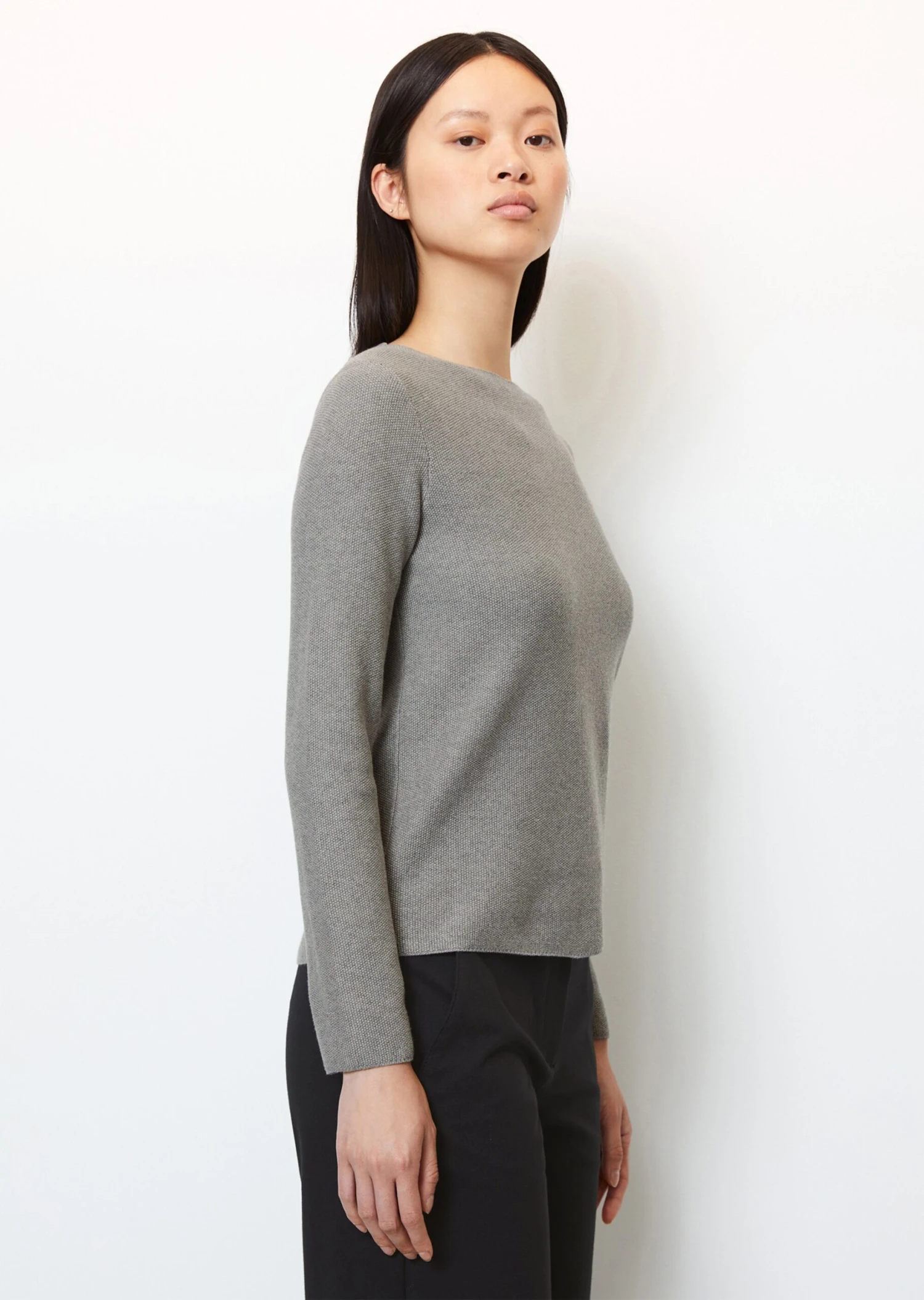 Marc O'Polo Sweater With Rice Grain Structure In Soft Organic Cotton 8 Marc O'Polo Sweater With Rice Grain Structure In Soft Organic Cotton – Bild 6