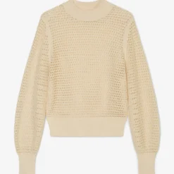 Marc O'Polo Openwork Knit Jumper In A Slim Fit Made Of An Organic Cotton And Linen Blend -Marc O'Polo Verkäufe a80f9ce71ec84c1849ef3b348720994d scaled