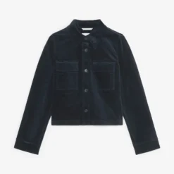 Marc O'Polo Organic Cotton Velvet Jacket Regular In A Denim Jacket Style -Marc O'Polo Verkäufe a96f09798e3a8d5972b7f07366786b0b scaled