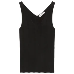 Marc O'Polo Finely Ribbed Top With A V-neckline Made Of Blended Viscose -Marc O'Polo Verkäufe b565c1b66503688e11f8cd4536889ec9 scaled