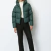 Marc O'Polo Puffer Down Jacket Regular In Shortened V-shape