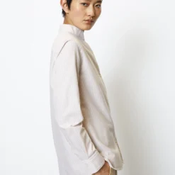 Marc O'Polo Striped Stand-up Collar Blouse Regular Made From Oxford Fabric -Marc O'Polo Verkäufe c53007dda91f14fdb976a5027092f70d scaled